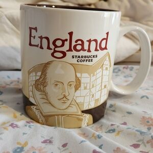 Starbucks 16oz Ceramic Shakespeare coffee mug